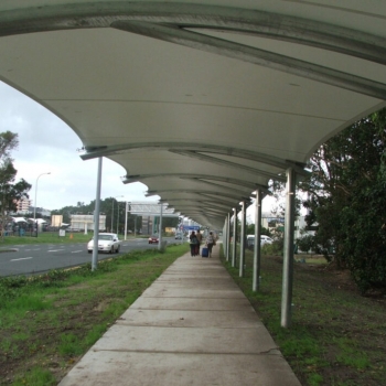 Shade To Order Australia - Airport canopy shade sail | Commercial shades | Gold Coast | Newcastle | Sydney