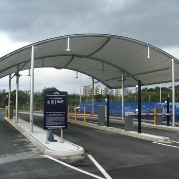 Shade To Order Australia - Airport shade sail | Commercial shades | Gold Coast | Newcastle | Sydney