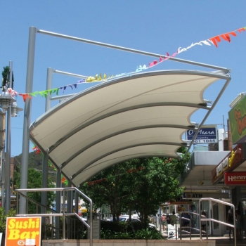 Commercial shade, Port Stephens sail | Newcastle shade | fabric awning | Sydney |Shade to order