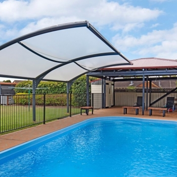 Waterproof pool shade sail | Residential sail | Newcastle sails by Shade To Order