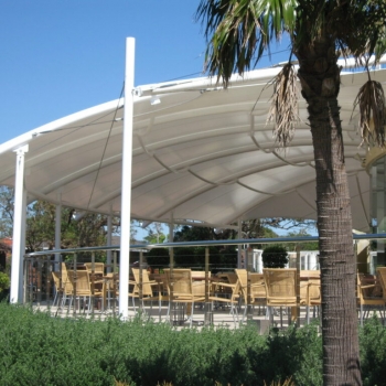Balcony shade sail | Outdoor Deck sail by Shade to Order Newcastle, Gosford, Sydney