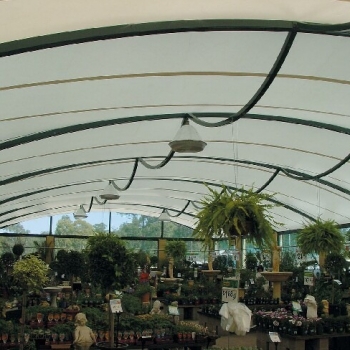 Garden shade cloth covering plants by Shade to Order Newcastle, Sydney, NSW