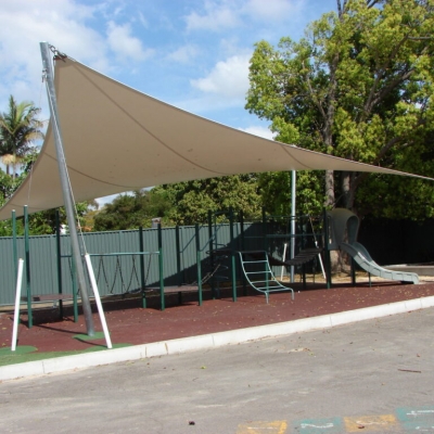 College outdoor playground shade sail by Shade to Order Newcastle, Sydney, Central Coast, NSW Australia