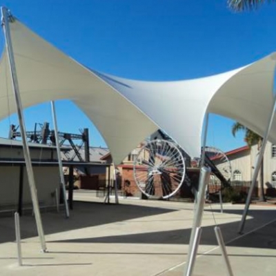Commercial sails | College shade sail by Shade to Order Newcaslte, Sydney, Belmont NSW Australia