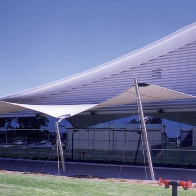 Commercial outdoor shade solution awning by Shade to Order Newcastle, Sydney, Central Coast