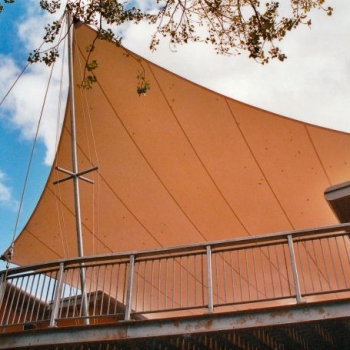 School Shade sail for outdoor area by Shade to Order, Newcastle Sydney NSW Australia