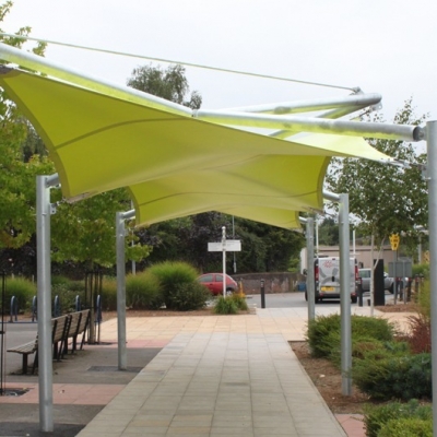 Walkway shade sail for schools and colleges by Shade To Order Sydney, Worldwide, Newcastle