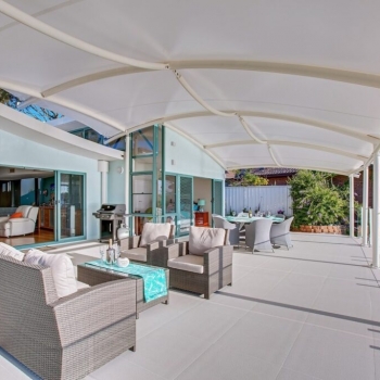 Residential Shade Structures &amp; Balcony Sail - Newcastle sails, Central Coast, Sydney NSW - Shade To Order