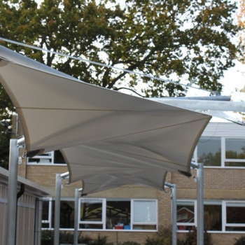 Shade To Order Australia - Canopy | Waterproof walkway shade structure | Awnings Sydney | Newcastle premium shades