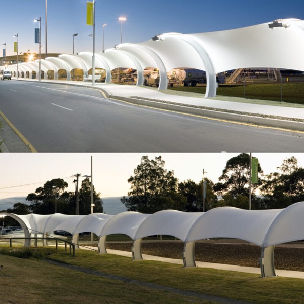 Case Study Newcastle Airport Covered Walkway
