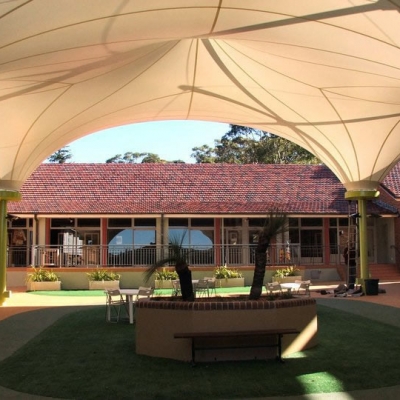 Shade To Order Australia - College sails | Commercial shade sails | Sydney school sails