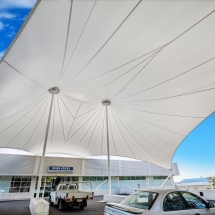 Tension shade structures by Shade to Order, Newcastle, Sydney, NSW