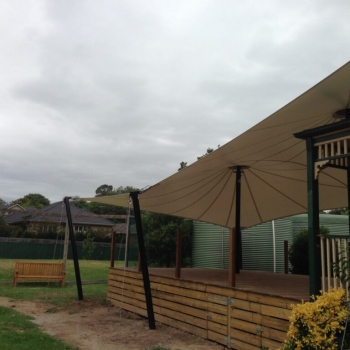 Commercial shade sails by Shade to Order, Newcastle, Sydney, NSW