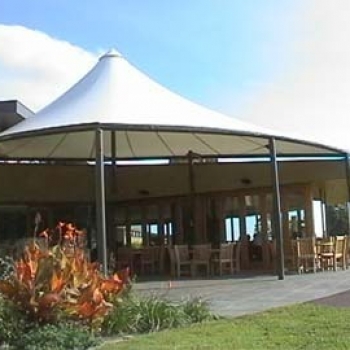 Pub shade sails | Waterproof commercial shade structure| by Shade to Order, Newcastle, NSW