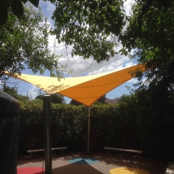 Playground sails by Shade to Order, Newcastle, NSW, Sydney