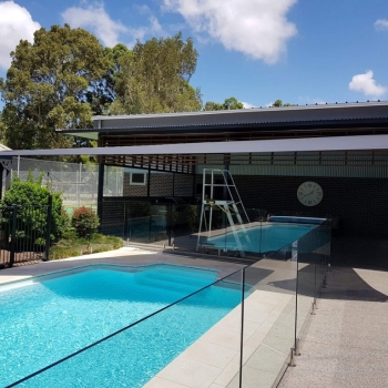 Waterproof pool sails for residence Newcastle by Shade to Order NSW Australia