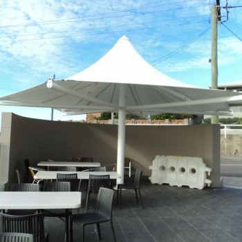 Pub shade sails | Waterproof commercial umbrella | Newcastle umbrellas by Shade to Order, Newcastle, NSW