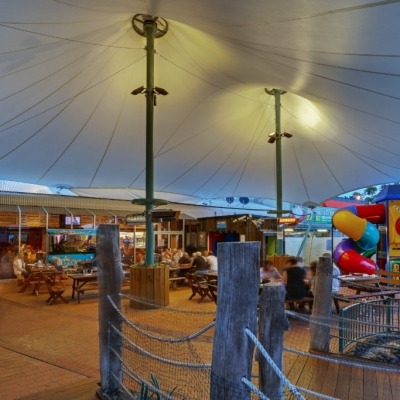 Custom Built Shade Structure for Your Pub in Newcastle