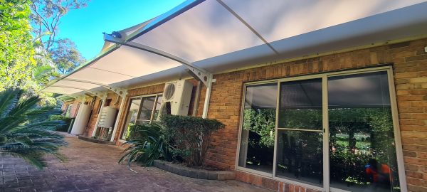 Barrel Vault fabric awning by Shade To Order, Newcastle NSW