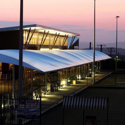 Shade to Order - Shade Structure for Bowling Green Newcastle