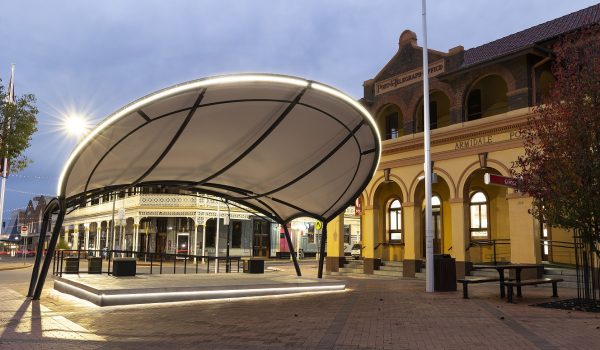 Commercial Awning for stage | Shade To Order | Newcastle