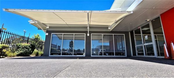 Shade for Business Carpark