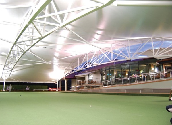 Shade Structure undercover bowling green