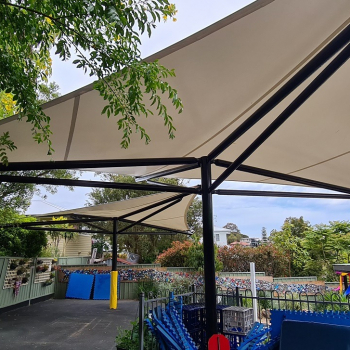 Playground shade structures designed by Shade To Order Newcastle Sydney NSW