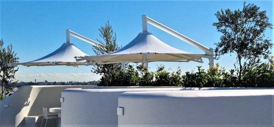 Permanent Commercial Grade Umbrellas - Shade to Order Newcastle